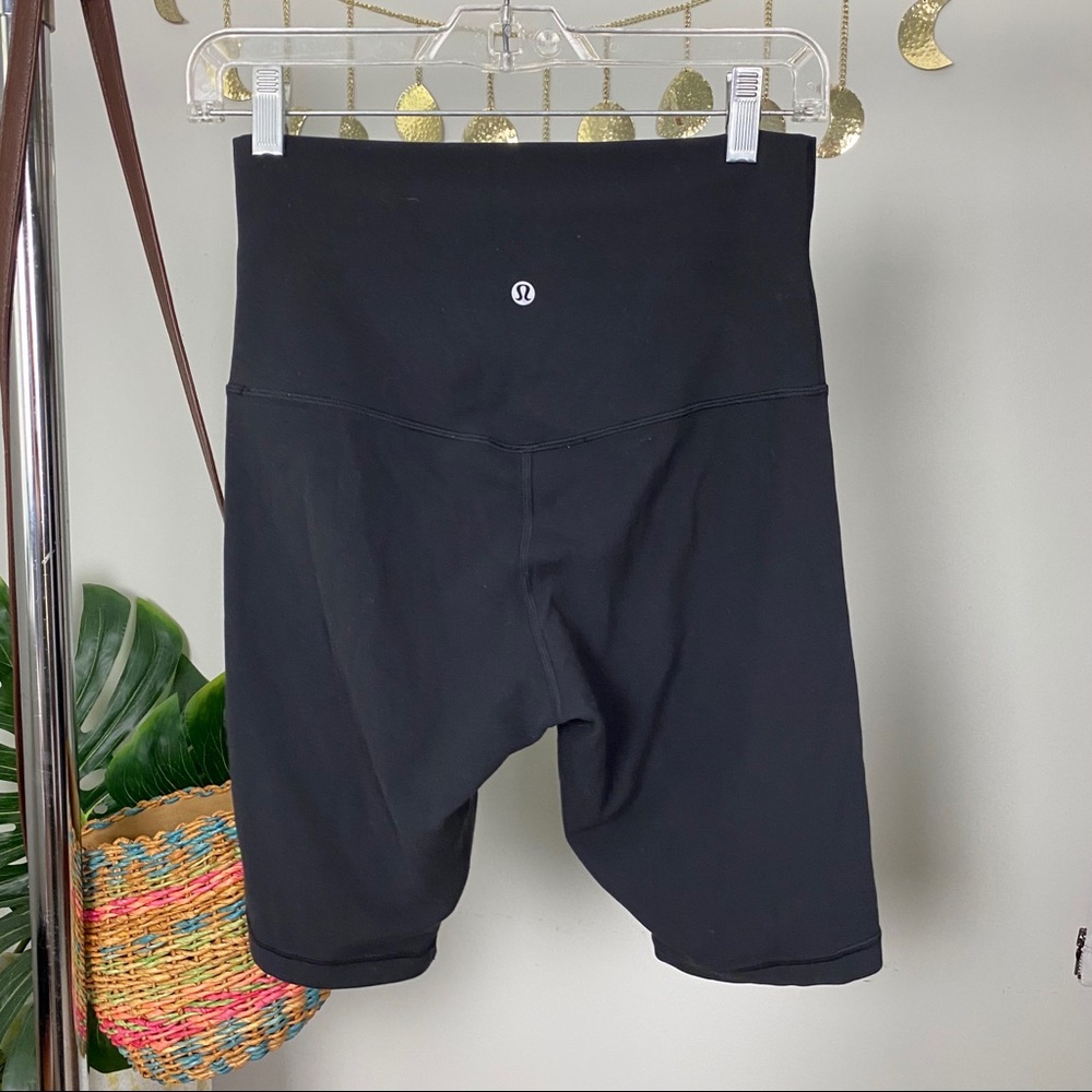 Lulu lemon super high rise align shorts biker
